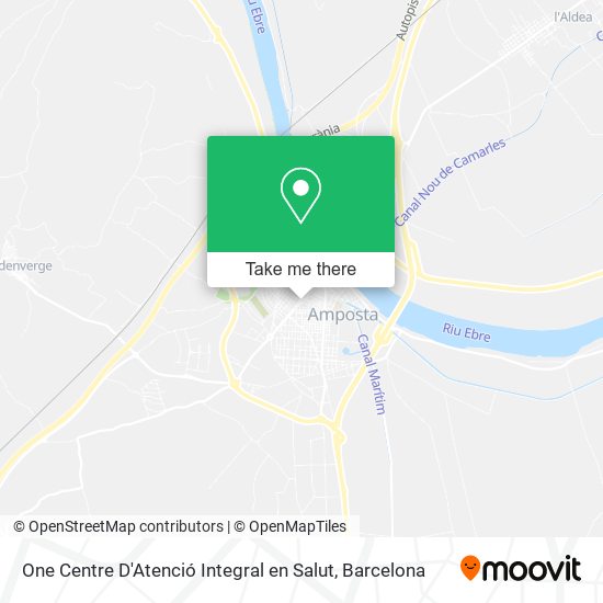 One Centre D'Atenció Integral en Salut map