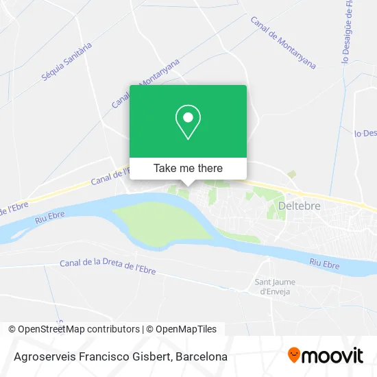 mapa Agroserveis Francisco Gisbert