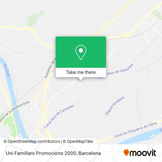 Uni-Familiars Promocions 2000 map