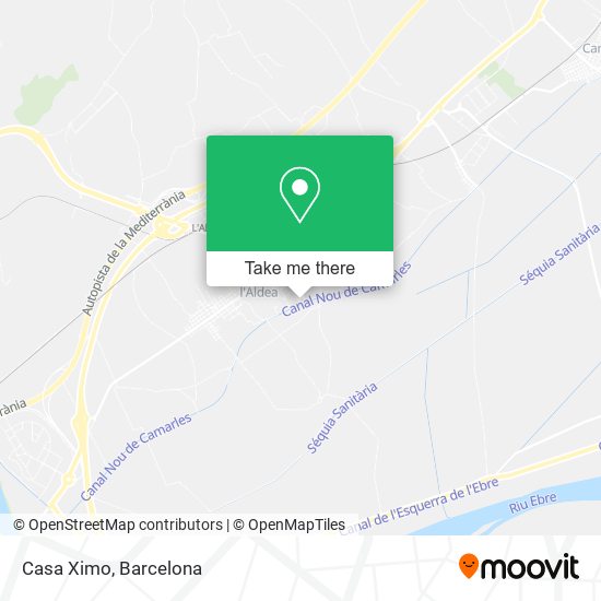 Casa Ximo map