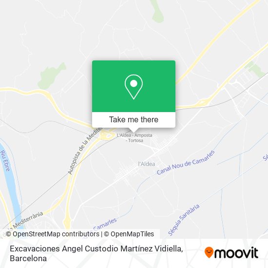 Excavaciones Angel Custodio Martínez Vidiella map