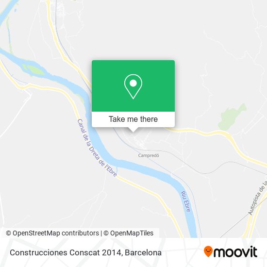 Construcciones Conscat 2014 map