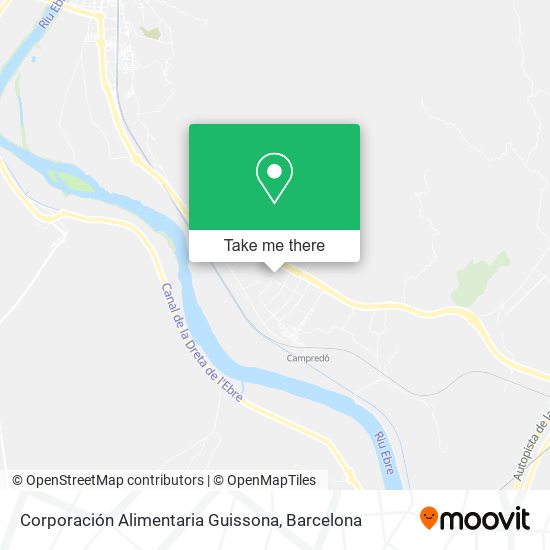 Corporación Alimentaria Guissona map