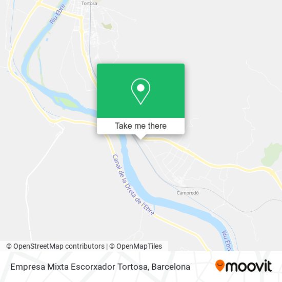 Empresa Mixta Escorxador Tortosa map