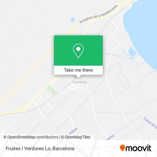 Fruites I Verdures Lo map