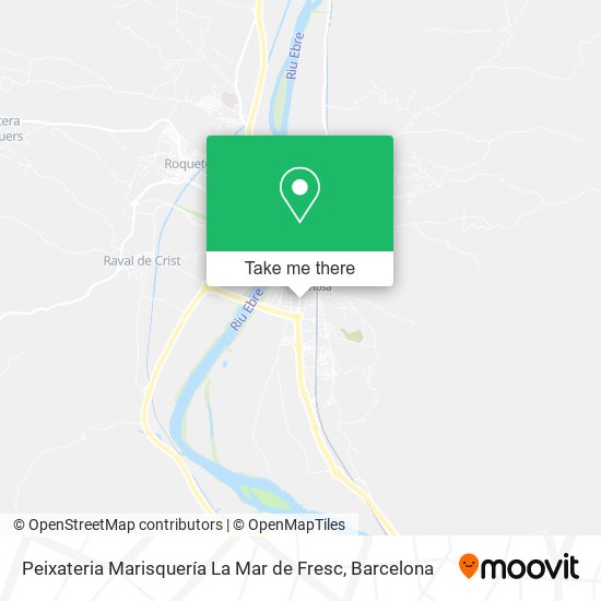 Peixateria Marisquería La Mar de Fresc map