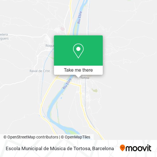 Escola Municipal de Música de Tortosa map