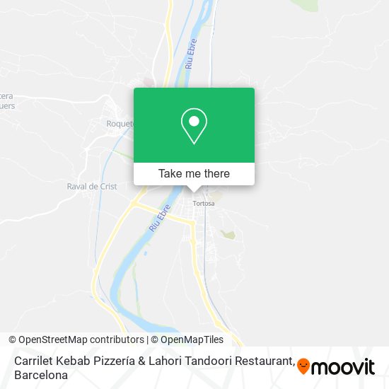 Carrilet Kebab Pizzería & Lahori Tandoori Restaurant map