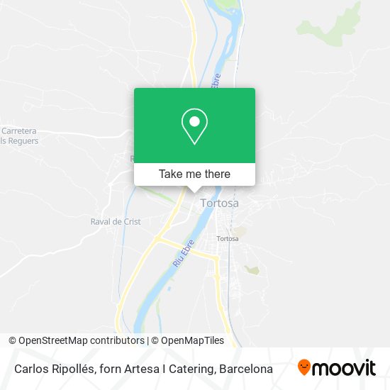 Carlos Ripollés, forn Artesa I Catering map
