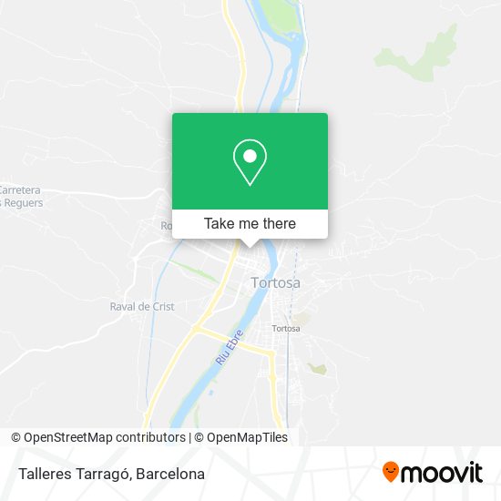 Talleres Tarragó map