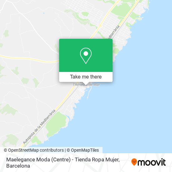 Maelegance Moda (Centre) - Tienda Ropa Mujer map