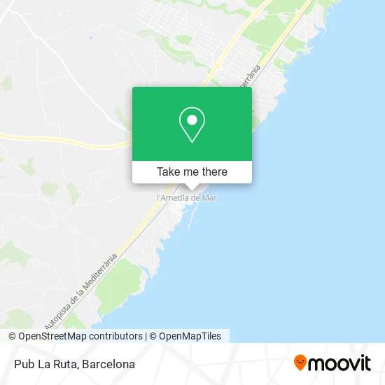 Pub La Ruta map