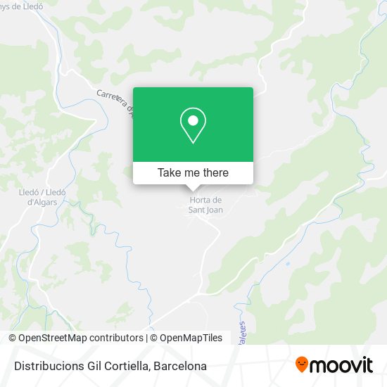 Distribucions Gil Cortiella map