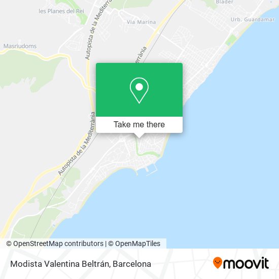 Modista Valentina Beltrán map