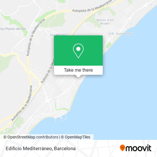 Edificio Mediterráneo map