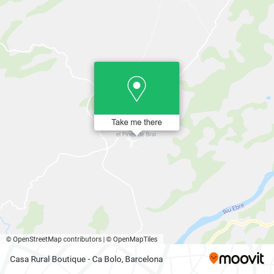 Casa Rural Boutique - Ca Bolo map