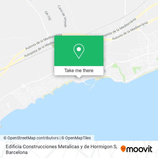 Edificia Construcciones Metalicas y de Hormigon S map
