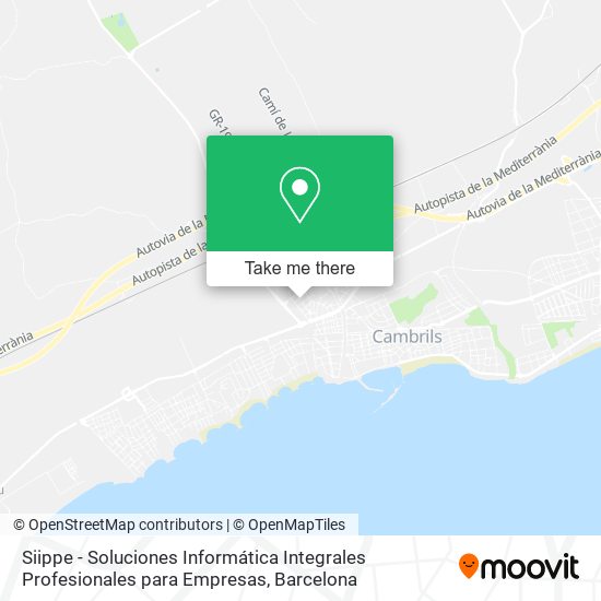 Siippe - Soluciones Informática Integrales Profesionales para Empresas map