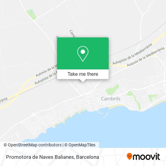Promotora de Naves Balianes map