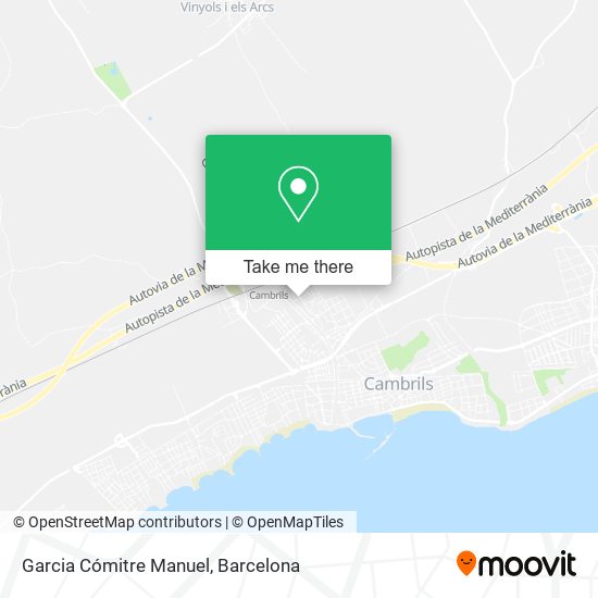 Garcia Cómitre Manuel map