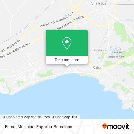 Estadi Municipal Esportiu map
