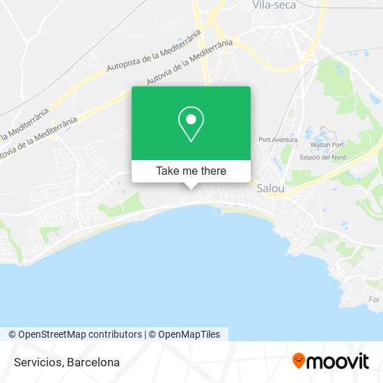 Servicios map