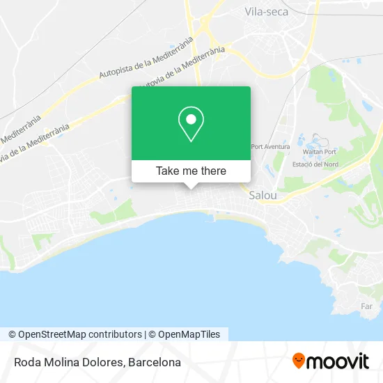 Roda Molina Dolores map