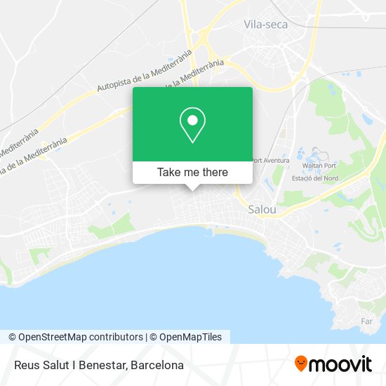 Reus Salut I Benestar map