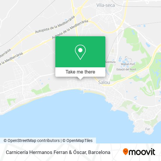 Carnicería Hermanos Ferran & Óscar map