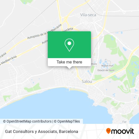 Gat Consultors y Associats map