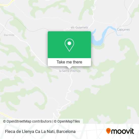 Fleca de Llenya Ca La Nati map