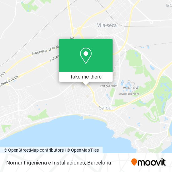 Nomar Ingeniería e Installaciones map