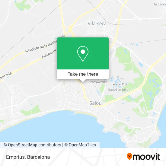 Emprius map