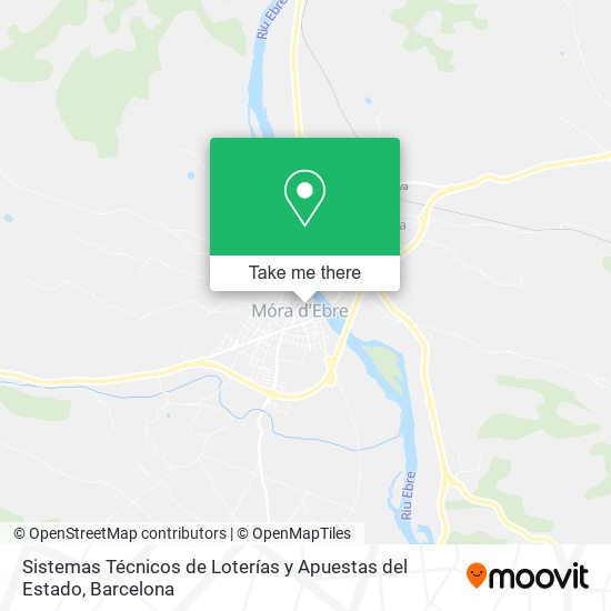 Sistemas Técnicos de Loterías y Apuestas del Estado map