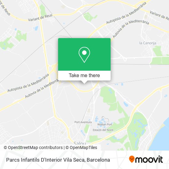 Parcs Infantils D'Interior Vila Seca map