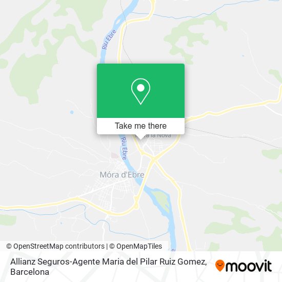 Allianz Seguros-Agente Maria del Pilar Ruiz Gomez map