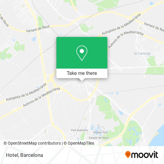 Hotel map