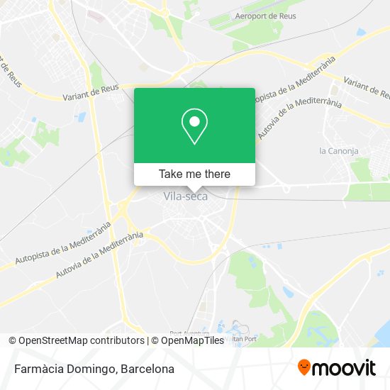 Farmàcia Domingo map