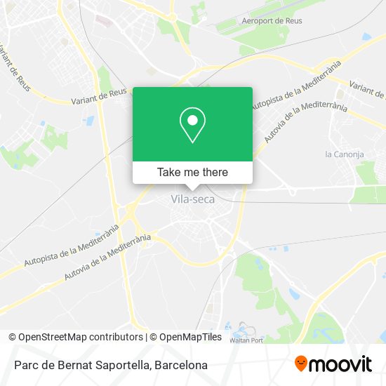 Parc de Bernat Saportella map