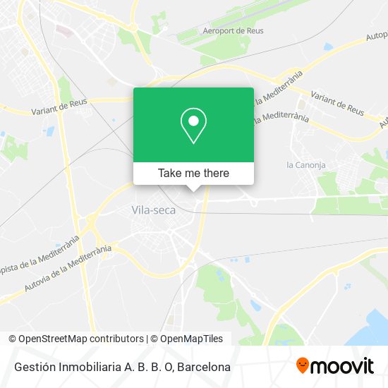 Gestión Inmobiliaria A. B. B. O map