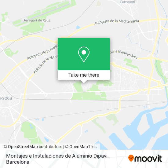 Montajes e Instalaciones de Aluminio Dipavi map
