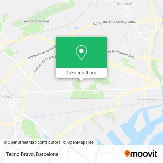 Tecno Bravo map