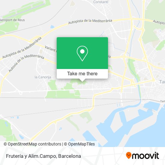 Frutería y Alim.Campo map