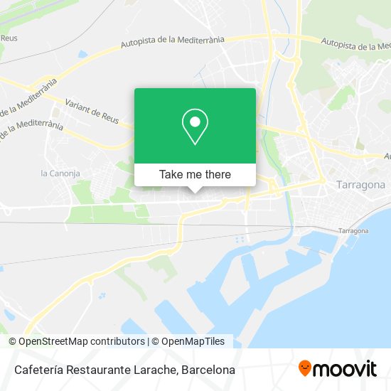 Cafetería Restaurante Larache map