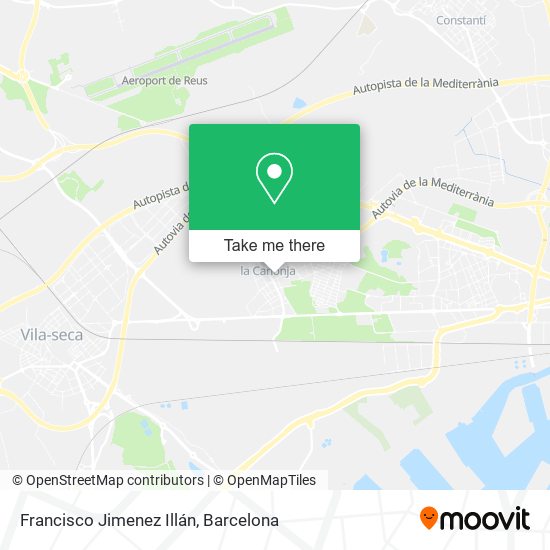 Francisco Jimenez Illán map