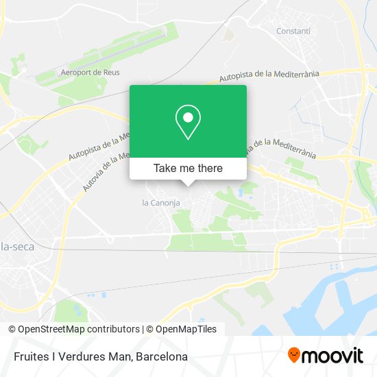 Fruites I Verdures Man map
