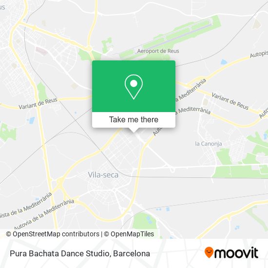 Pura Bachata Dance Studio map