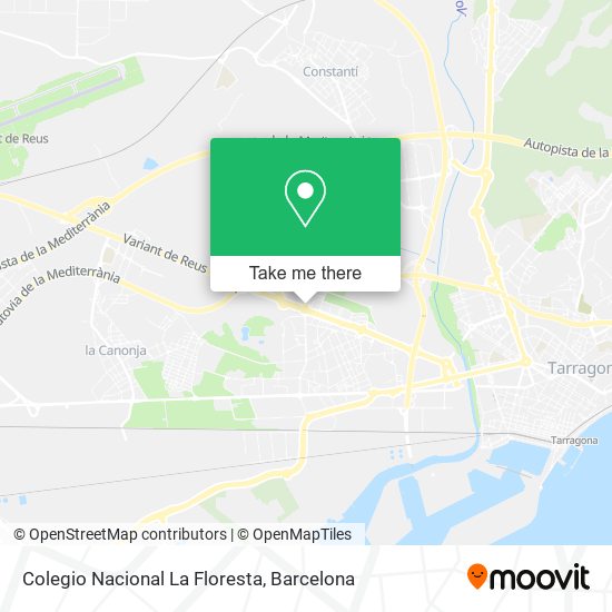 Colegio Nacional La Floresta map