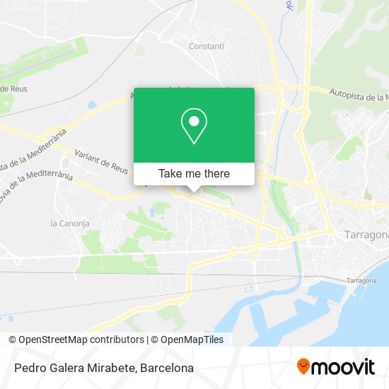 Pedro Galera Mirabete map
