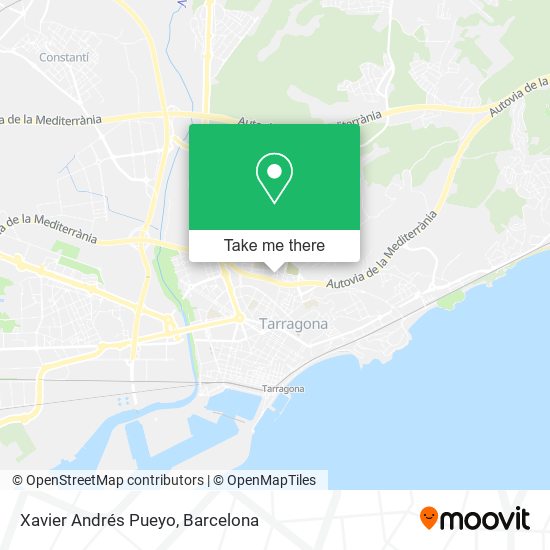 Xavier Andrés Pueyo map